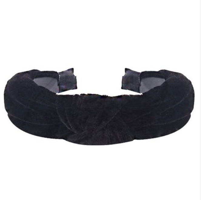 Velour Knotted Headband
