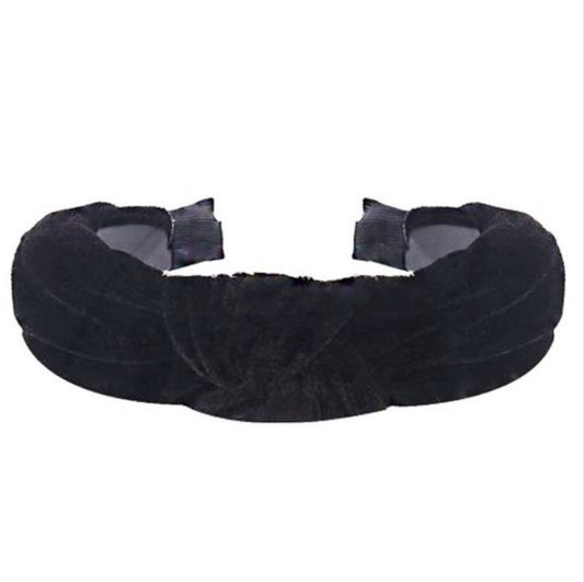 Velour Knotted Headband